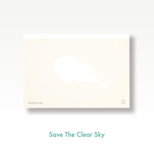 [OGUNO]まある サステナブルパッド Save The Clear Sky ／ B6