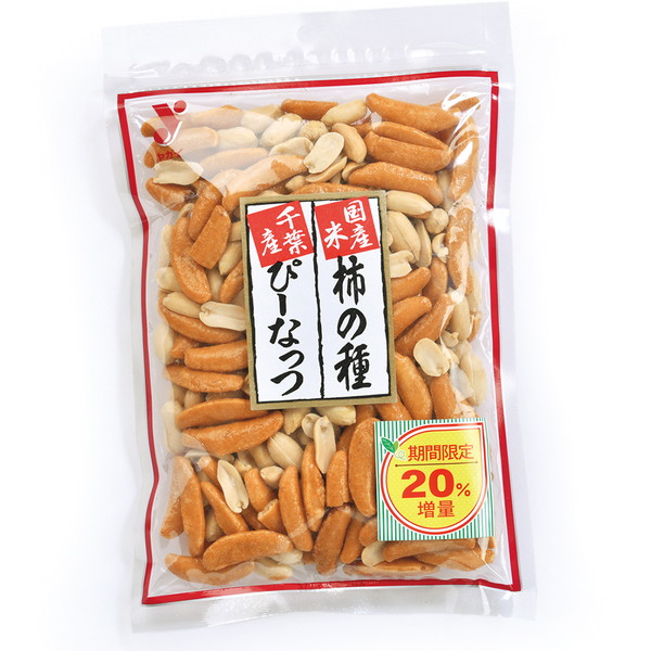 ［IMC　谷貝食品］ 国産米柿の種&千葉産ぴーなっつ（180g）　～ネットデパ地下