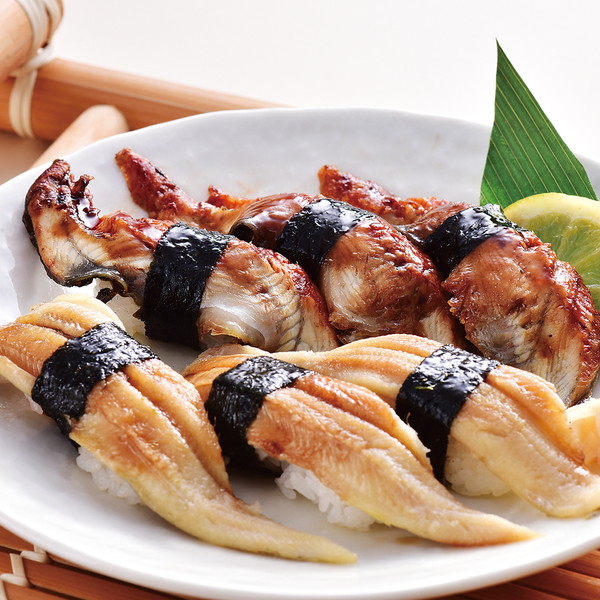 【7月19日(土)お届け】[鮮魚丸福] うなぎ・あなご握り（1パック）　～ネットデパ地下