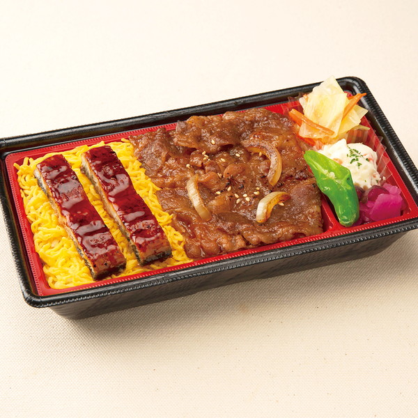 【7月19日(土)お届け】[柿安ダイニング] うなぎ＆スタミナ焼肉弁当（1個）　～ネットデパ地下