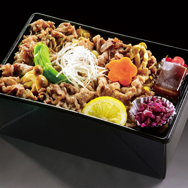 【7月19日(土)お届け】[料亭 金鍋] 黒毛和牛 焼肉重（1折）　～ネットデパ地下