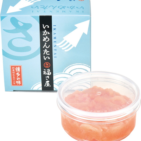[明太処 福さ屋 明太子] 無着色いかめんたい (90ｇ)　～ネットデパ地下