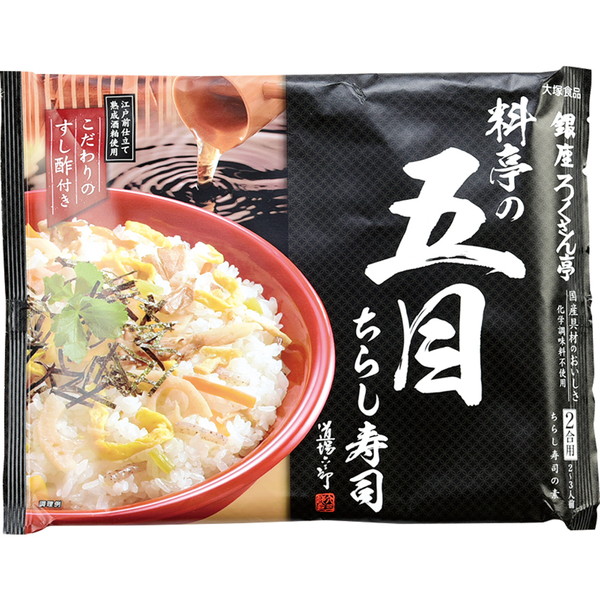 [IMC 銀座ろくさん亭] 料亭の五目ちらし寿司 (244ｇ)　～ネットデパ地下