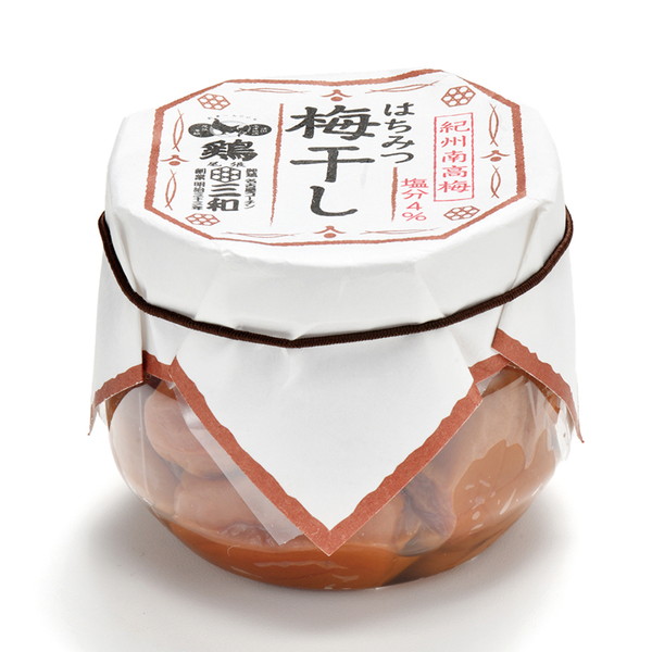 [鶏三和] 紀州南高梅 はちみつ梅干し (180ｇ)　～ネットデパ地下