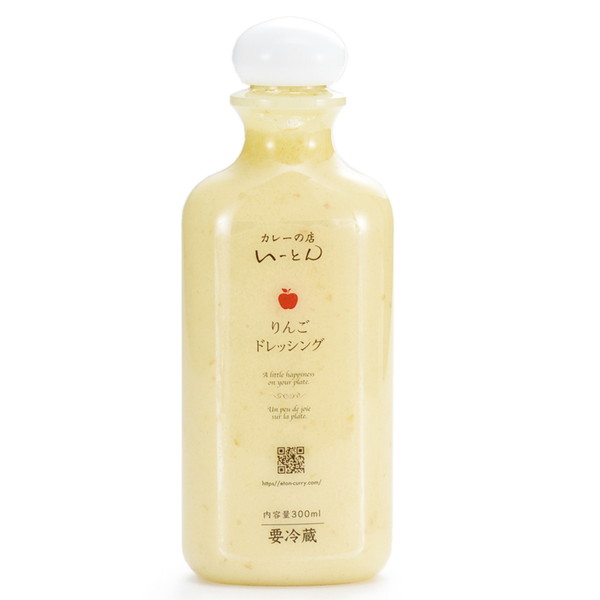 [味の逸品処 カレーの店いーとん] りんごドレッシング (300ｍｌ)　～ネットデパ地下