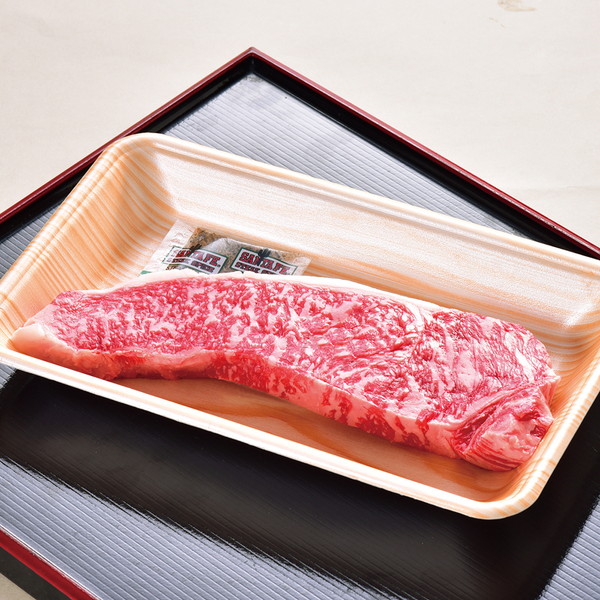 [お肉処さくら井] 九州産 牛ロースステーキ (1枚、約160ｇ)　～ネットデパ地下