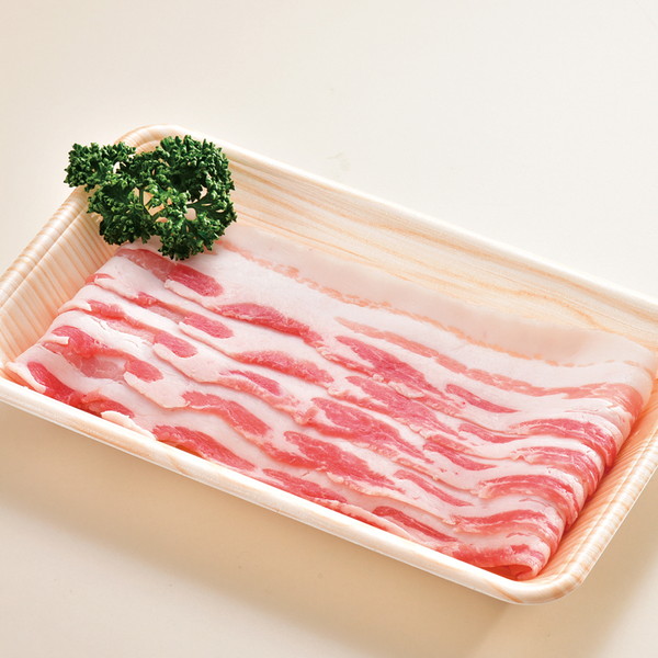 [お肉処さくら井] 鹿児島県産 黒豚バラスライス (約200ｇ)　～ネットデパ地下