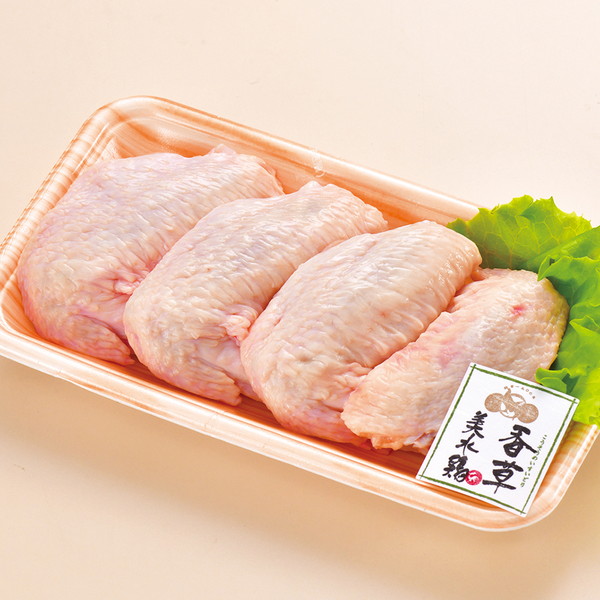 [鶏三和 (精肉)] 香草美水鶏 手羽先 (100ｇ)　～ネットデパ地下