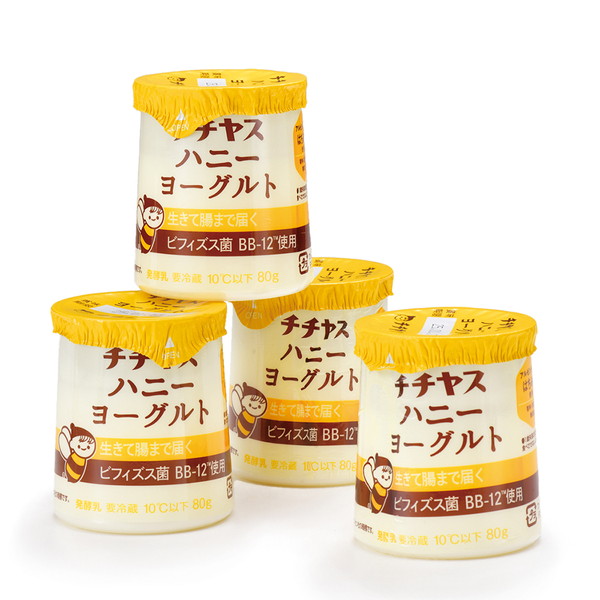 [IMC チチヤス] ハニーヨーグルト (80ｇ×4)　～ネットデパ地下