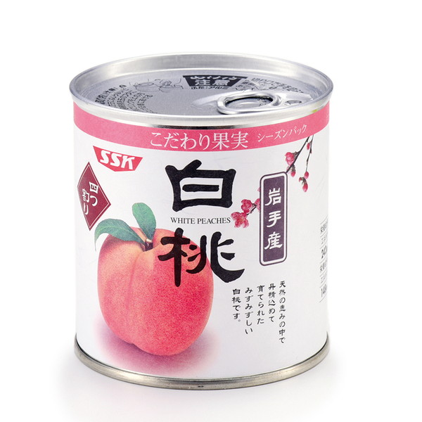 [IMC SSK] こだわり果実 白桃 (四つ割り、295ｇ)　～ネットデパ地下