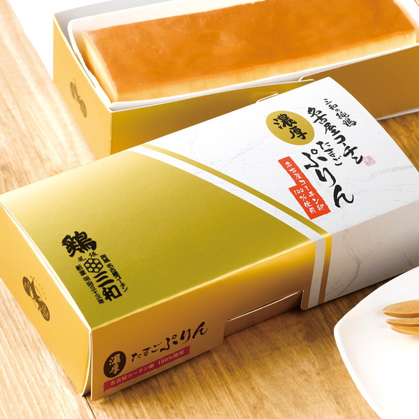 [鶏三和] 名古屋コーチンたまごぷりん (1箱)　～ネットデパ地下