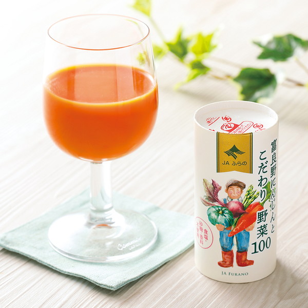 [コダマ健康食品] 富良野にんじんこだわり野菜100 (125ｍｌ)　～ネットデパ地下