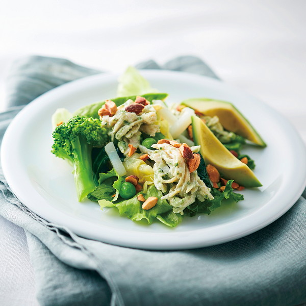 [RF1] アボカドとハーブチキンのグリーンサラダ（100ｇ）　～ネットデパ地下