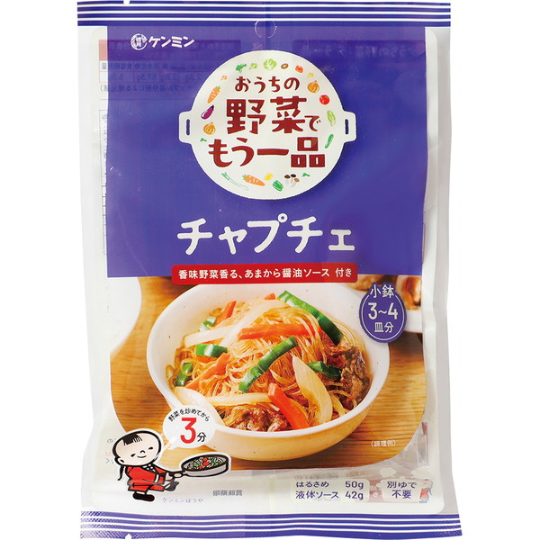 [IMC　ケンミン] おうちの野菜でチャプチェ　（春雨おかずの素）（92ｇ）　～ネットデパ地下