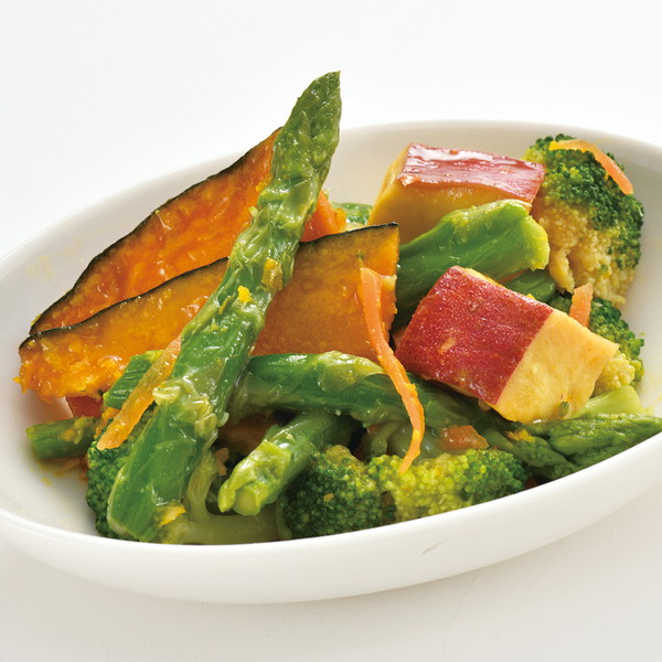 [ビバラベジ] かぼちゃとさつまいものグリーンサラダ（100ｇ）　～ネットデパ地下