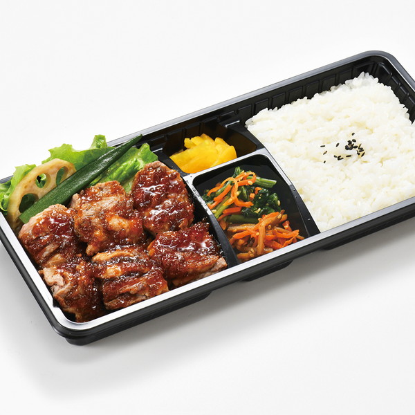 [すてーき物語] 牛中落カルビすてーき弁当（玉ねぎソース）（1折）　～ネットデパ地下