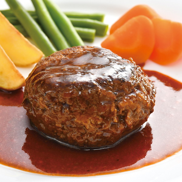 [味の逸品処　おんどる] ハンバーグ（オリジナルソース）（1個）　～ネットデパ地下