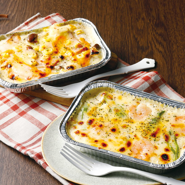 [B&W] エビとアスパラのグラタン（1個）　～ネットデパ地下