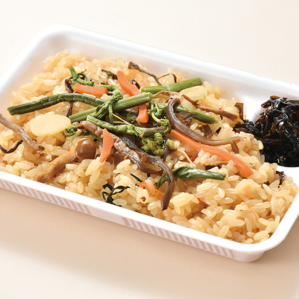 [まんえい堂] 山菜おこわ（1折）　～ネットデパ地下