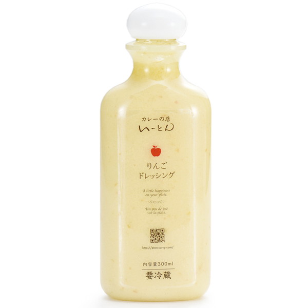 [味の逸品処　カレーの店いーとん] りんごドレッシング（300ｍｌ）　～ネットデパ地下