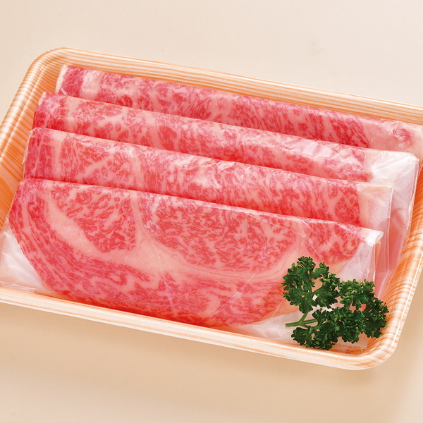 [お肉処さくら井] 九州産　黒毛和牛ローススライス（約130ｇ）　～ネットデパ地下