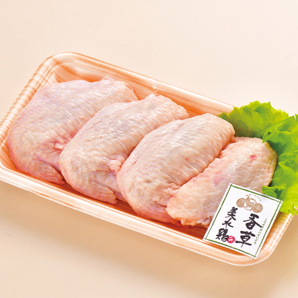 [鶏三和（精肉）] 香草美水鶏　手羽先（100ｇ）　～ネットデパ地下