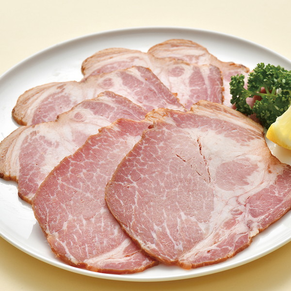 [ヤギシタハム] 特選手作り　焼豚　（100ｇ）　～ネットデパ地下