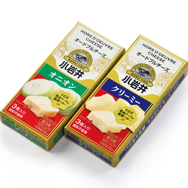 [IMC　小岩井] オードブルチーズ（オニオン）（42ｇ）　～ネットデパ地下