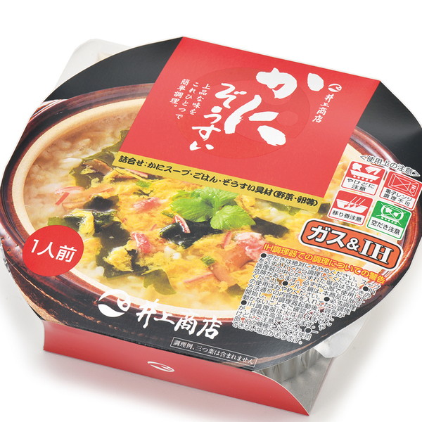 [鮮魚丸福] 井上商店　かにぞうすい　～ネットデパ地下