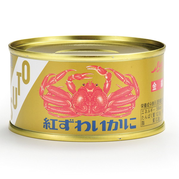 [IMC　ストー缶詰] 紅ずわいかに金線缶詰（100ｇ）　～ネットデパ地下