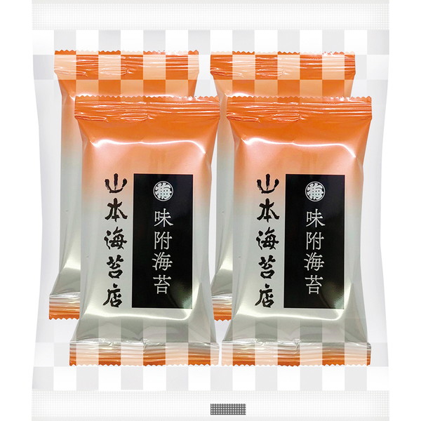 [山本海苔店] 銘々味付海苔　(8切6枚、4袋入)　～ネットデパ地下