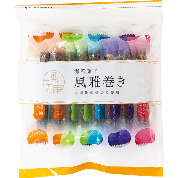 [風雅] 風雅巻き（12本ミックスパック）　～ネットデパ地下