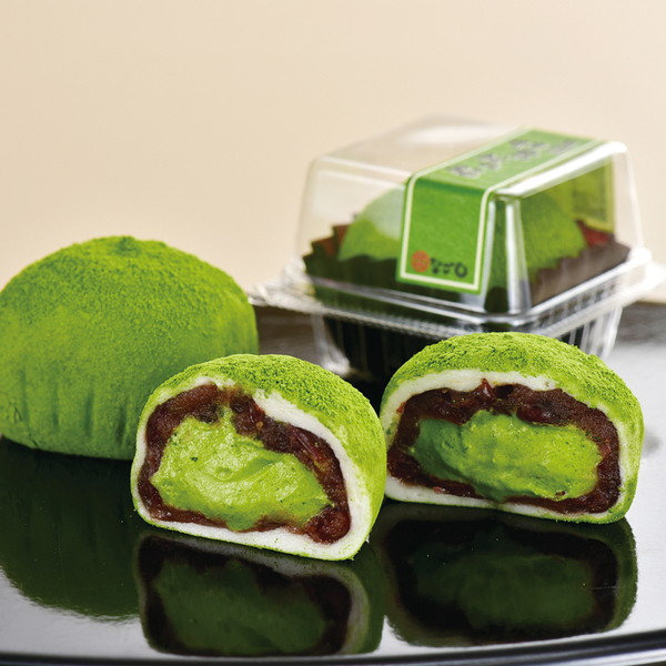 [なごし] 冷蔵　　星野村抹茶生大福　（4個入）　～ネットデパ地下