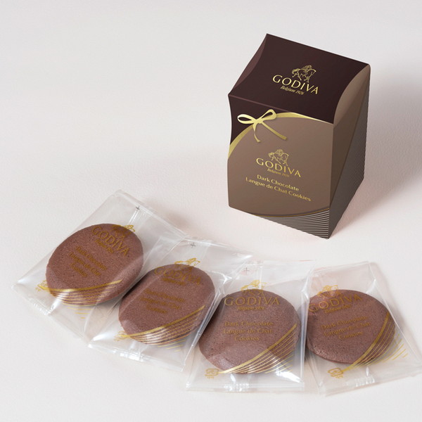 [ゴディバ] ダ-クチョコレート　ラングドシャクッキ-　(4枚入）　～ネットデパ地下