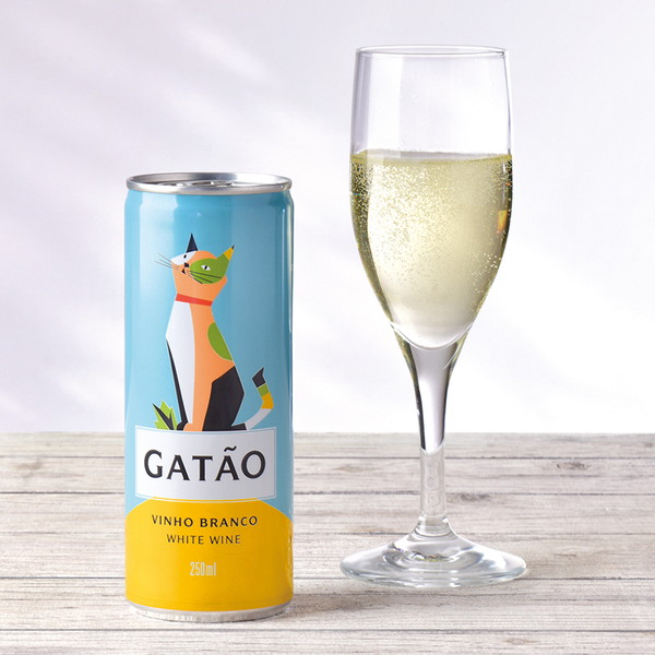 [和洋酒 古武士屋] ガタオCAN（250ｍｌ・白辛口）　～ネットデパ地下