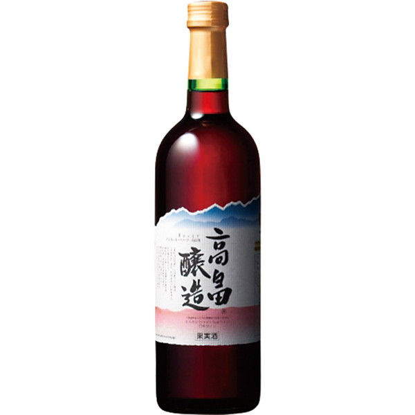 [和洋酒 高畠ワイナリー] 高畠ルージュ（720ｍｌ・赤・ミディアム）　～ネットデパ地下