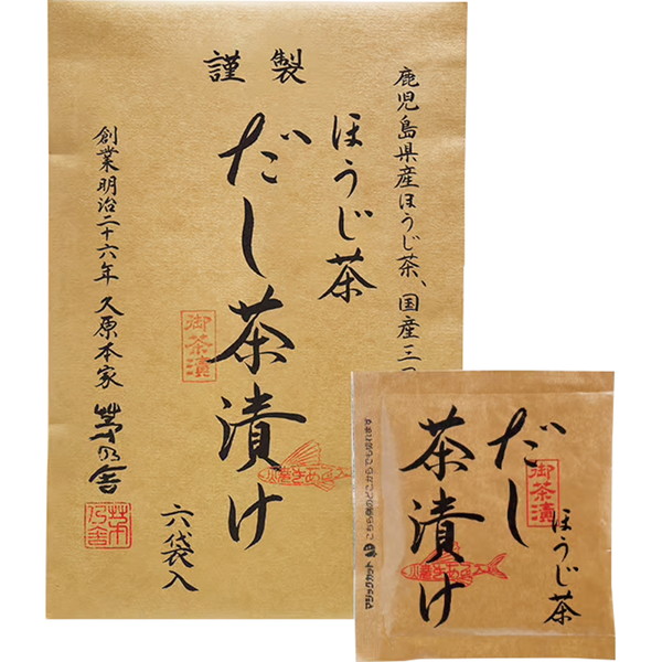 [茅乃舎]だし茶漬け ほうじ茶（6袋入） ～ネットデパ地下