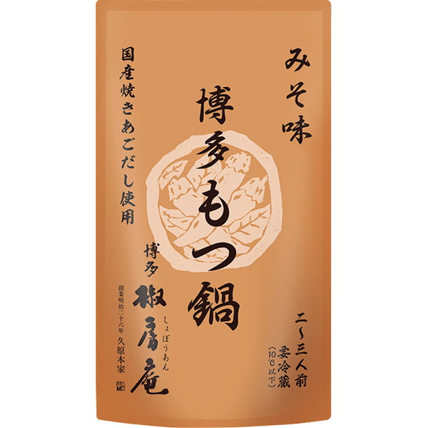[茅乃舎][椒房庵] もつ鍋スープ 味噌味（600g） ～ネットデパ地下