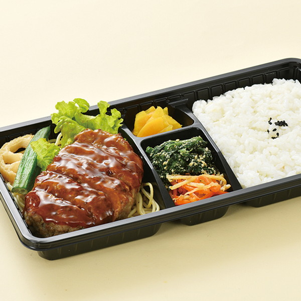[すてーき物語] ふんわりハンバーグ弁当（1折） ～ネットデパ地下