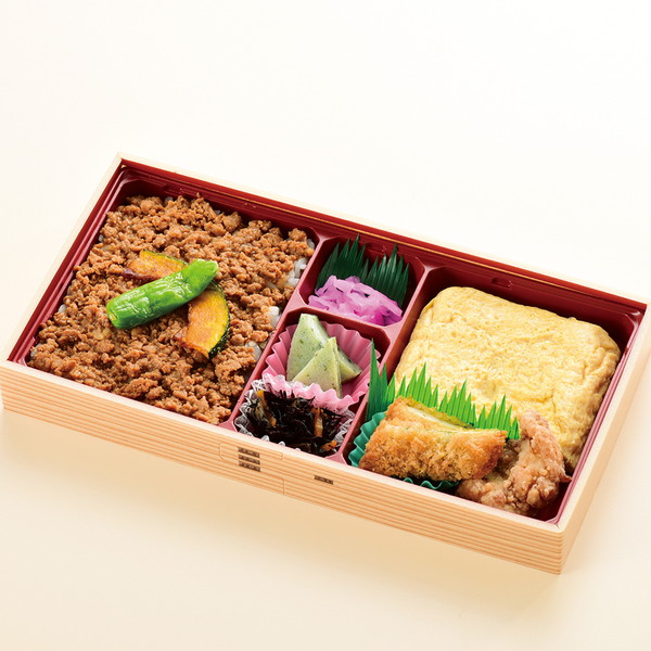 [山みず季] だし巻きと鶏そぼろ弁当（1折） ～ネットデパ地下