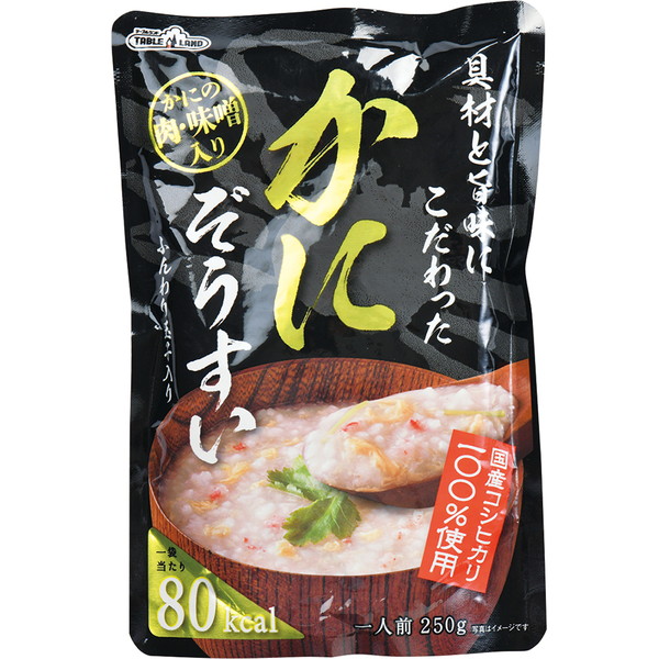 [IMC テーブルランド] 具材と旨味にこだわったかにぞうすい（250g） ～ネットデパ地下