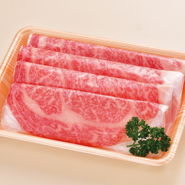 [お肉処さくら井] 九州産 黒毛和牛ローススライス（約130g） ～ネットデパ地下