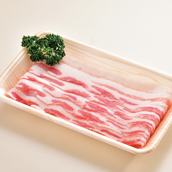 [お肉処さくら井] 鹿児島県産 黒豚バラスライス（約200g） ～ネットデパ地下