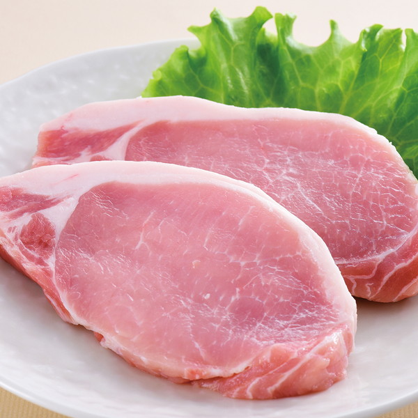 [お肉処さくら井] 宮崎県産 霧島ポークロースとんかつ用（約100g×2枚） ～ネットデパ地下