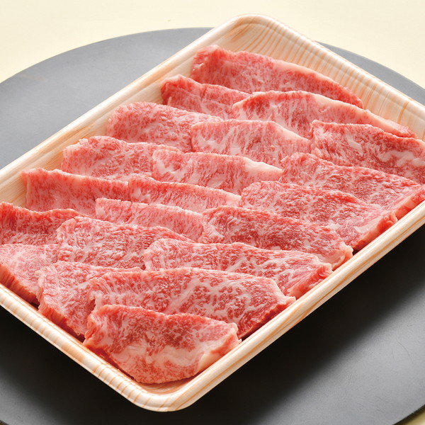 [お肉の叶家] 九州産 黒毛和牛上カルビ焼肉用（100g） ～ネットデパ地下