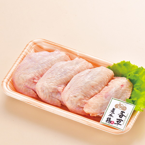 [鶏三和（精肉）] 香草美水鶏 手羽先（100g） ～ネットデパ地下