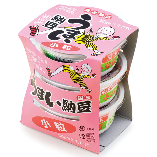 [IMC 篠原商店] 国産うまい納豆（50g×3パック） ～ネットデパ地下