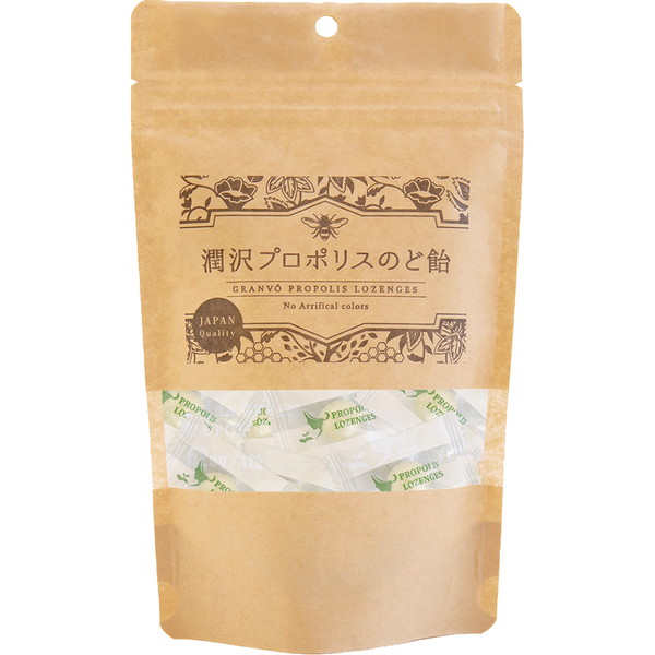 [通信販売] GRANVO 潤沢プロポリスのど飴（74ｇ、約25粒） ～ネットデパ地下