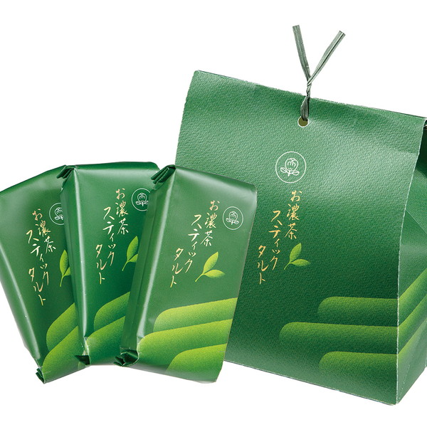 [菓匠 清閑院] お濃茶スティックタルト（3個入） ～ネットデパ地下