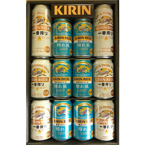 [解体セール][キリン] 一番搾り・晴れ風２種セット[ＫＩＨ３]